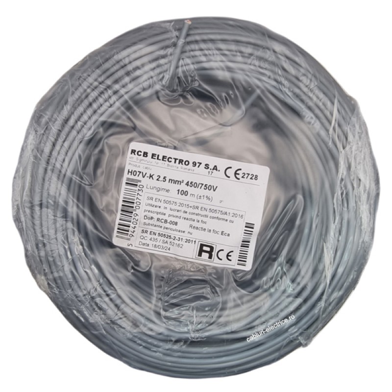 Conductor MYF 2.5 mmp gri